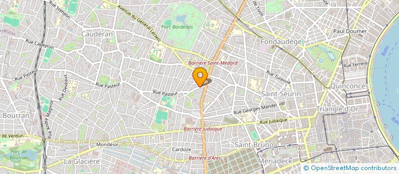 localisation de l'entreprise MONSIEUR PANAGIOTIS KIKOS  BORDEAUX