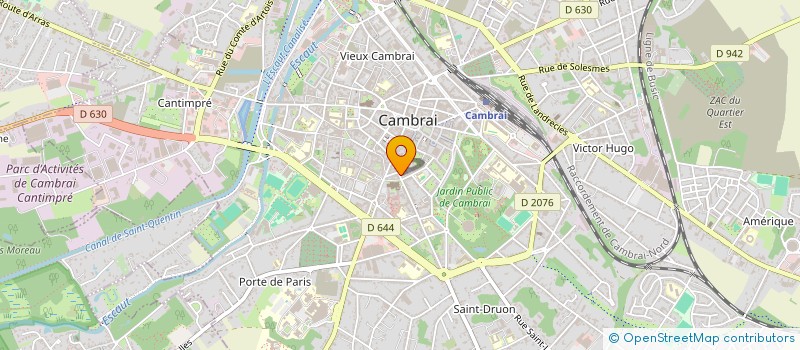localisation de l'entreprise MONSIEUR PANAGIOTIS PANGOS à CAMBRAI