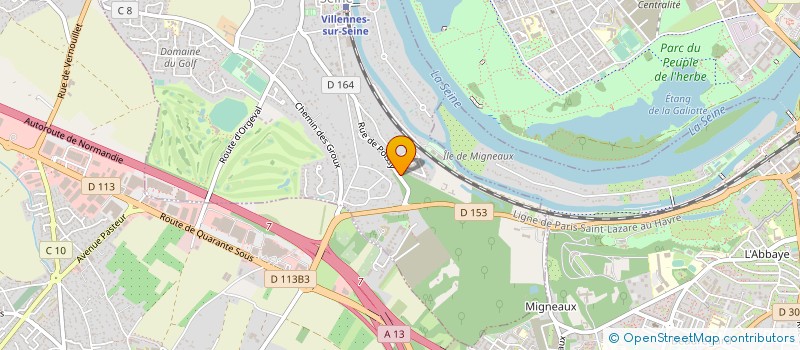 localisation de l'entreprise MONSIEUR PANCHO DOYCHEV à VILLENNES-SUR-SEINE