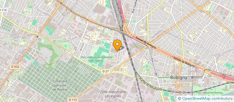 localisation de l'entreprise MONSIEUR PANKAJ BARUA  BOBIGNY