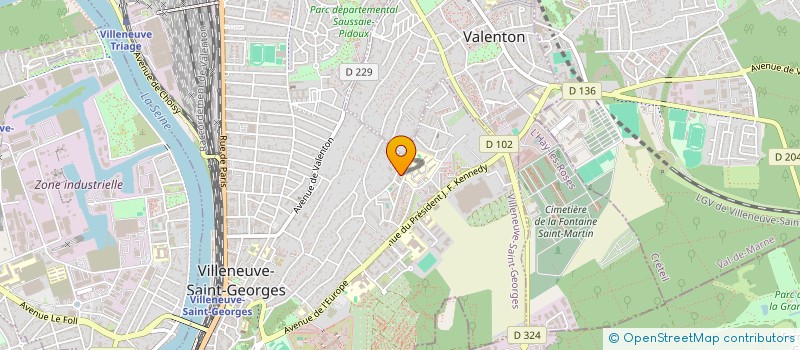 localisation de l'entreprise MONSIEUR PANKAJ KUMAR DEY  VILLENEUVE-SAINT-GEORGES