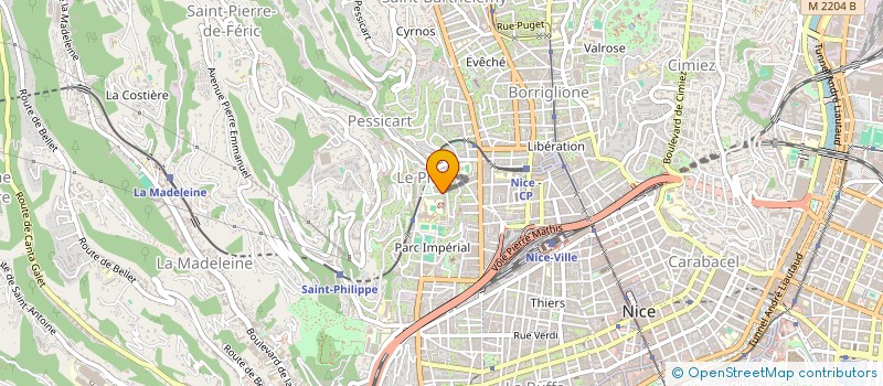 localisation de l'entreprise MONSIEUR PANTELEI FUIOR à NICE