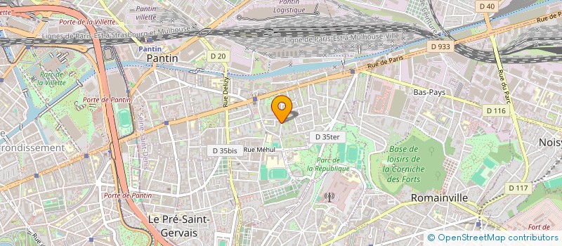 localisation de l'entreprise MONSIEUR PANTIN JULIEN  PANTIN