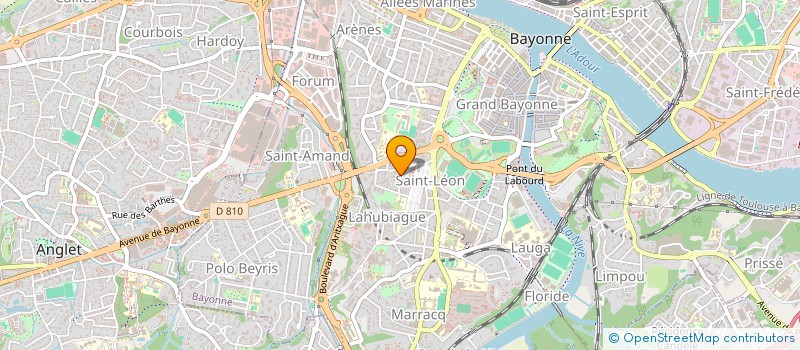 localisation de l'entreprise MONSIEUR PANTXO ETCHEGARAY à BAYONNE