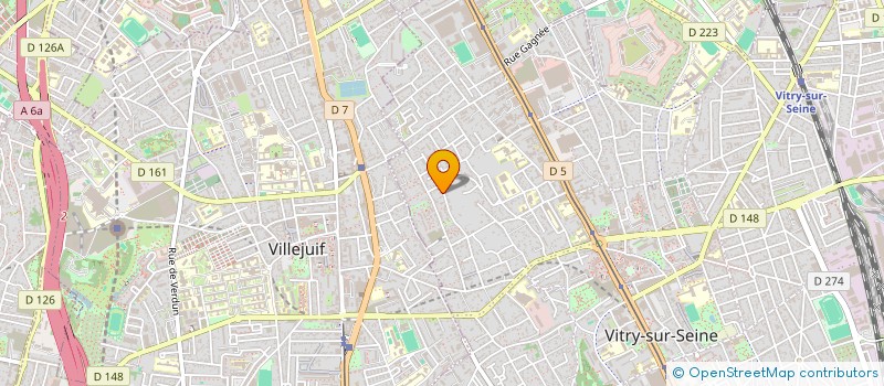 localisation de l'entreprise MONSIEUR PAOLO ALVES FERREIRA  VITRY-SUR-SEINE