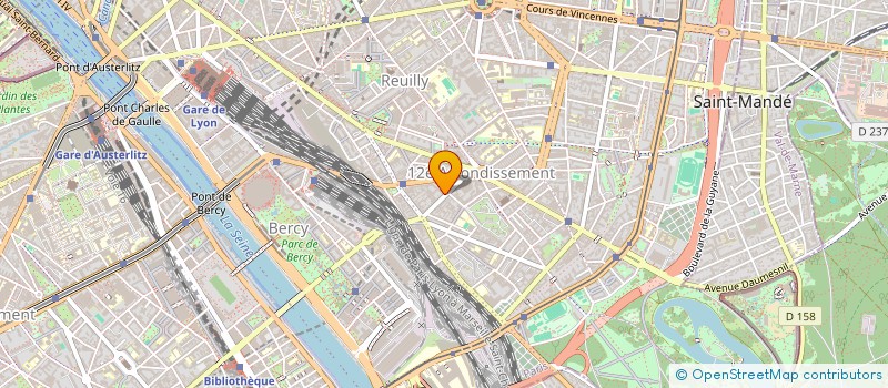 localisation de l'entreprise MONSIEUR PAOLO ANDOLPATO  PARIS