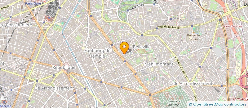 localisation de l'entreprise MONSIEUR PAOLO BATTISTEL  PARIS