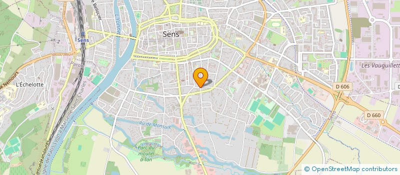 localisation de l'entreprise MONSIEUR PAOLO BRUZZI à SENS