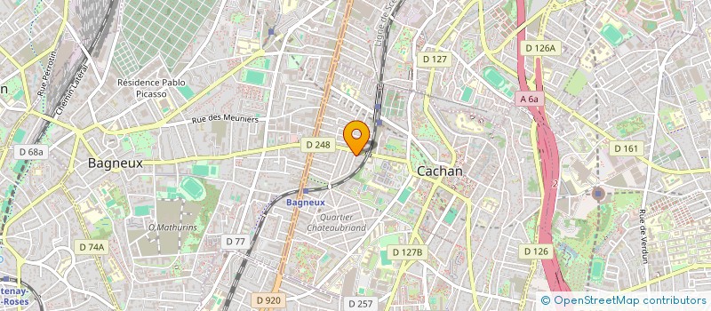 localisation de l'entreprise MONSIEUR PAOLO CAMILLETTI  ARCUEIL