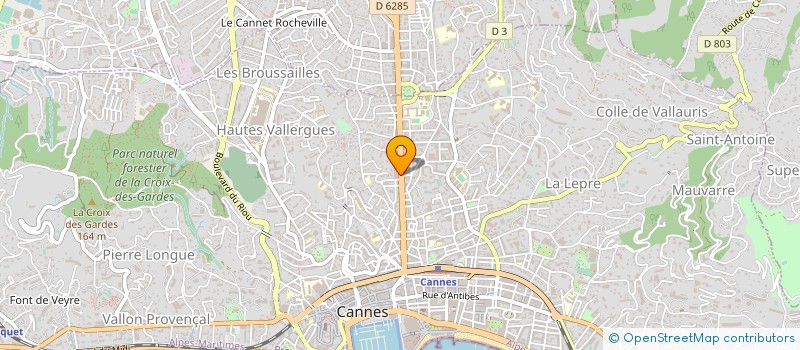 localisation de l'entreprise MONSIEUR PAOLO CAMPAGNA à CANNES