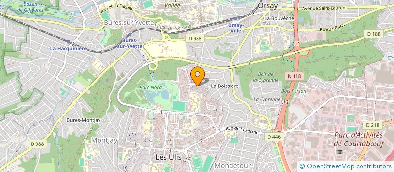 localisation de l'entreprise MONSIEUR PAOLO CAPELO à LES ULIS