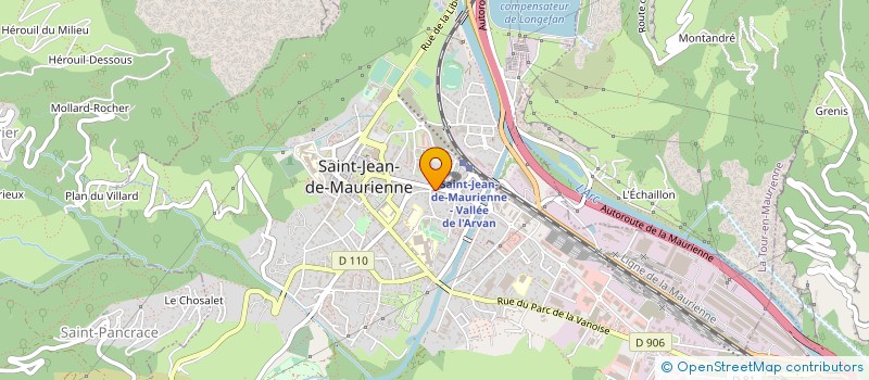 localisation de l'entreprise MONSIEUR PAOLO COMBA à SAINT-JEAN-DE-MAURIENNE