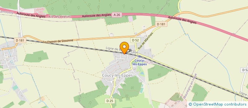 localisation de l'entreprise MONSIEUR PAOLO DA-ENCARNACAO à COUCY-LES-EPPES