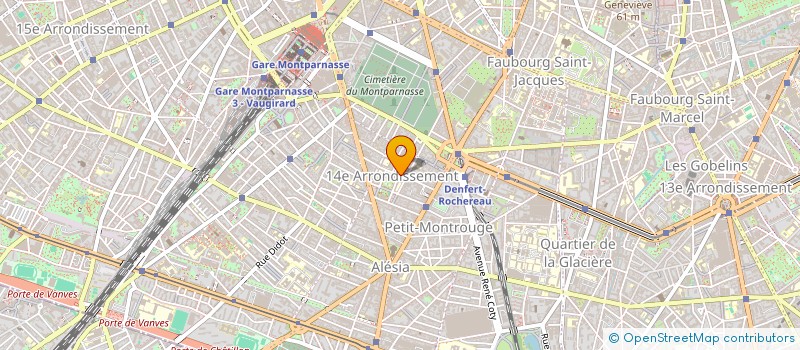 localisation de l'entreprise MONSIEUR PAOLO DA SILVA TADEU  PARIS