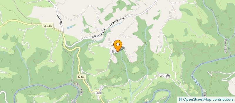 localisation de l'entreprise MONSIEUR PAOLO DE BELLIS  BOR-ET-BAR