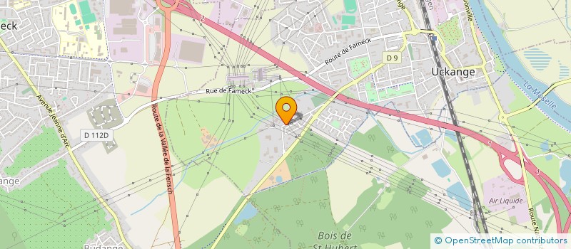 localisation de l'entreprise MONSIEUR PAOLO DE BENEDICTIS  UCKANGE