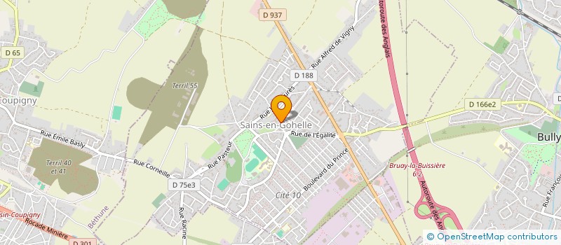 localisation de l'entreprise MONSIEUR PAOLO DE OLIVEIRA  SAINS-EN-GOHELLE