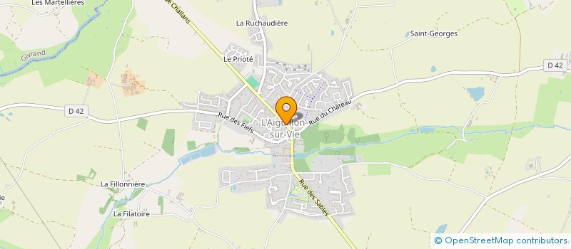 localisation de l'entreprise MONSIEUR PAOLO DELATOUR  LA CHAPELLE-HERMIER