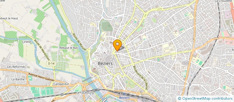 localisation de l'entreprise MONSIEUR PAOLO DIAZ  BEZIERS