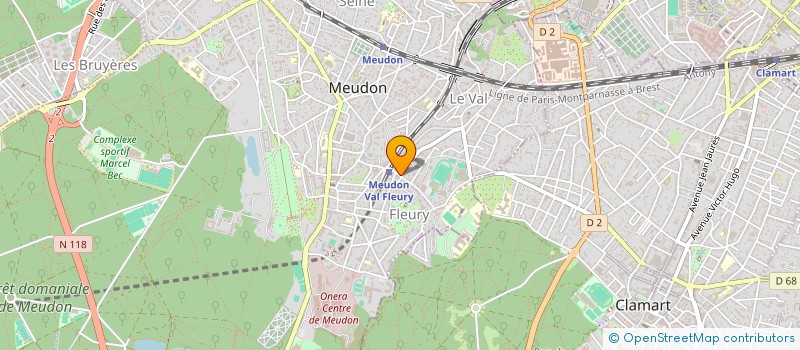 localisation de l'entreprise MONSIEUR PAOLO EMANUELE CASTELLAZZI à MEUDON