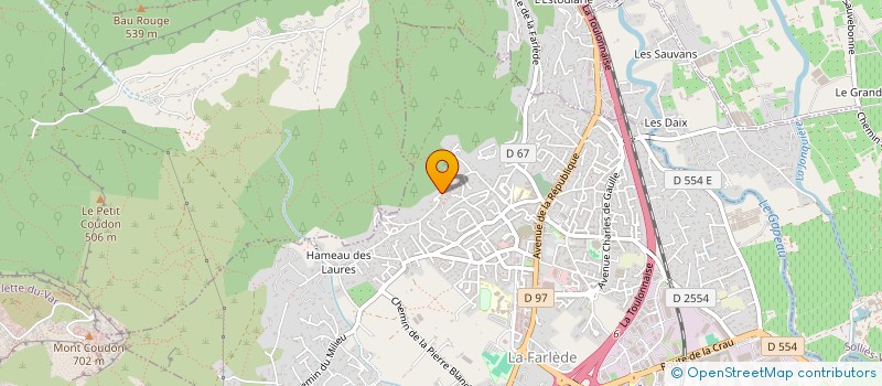 localisation de l'entreprise MONSIEUR PAOLO GARBISI  LA FARLEDE