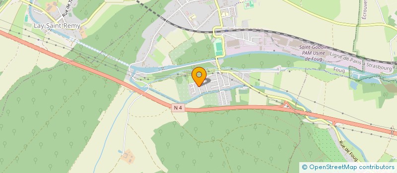 localisation de l'entreprise MONSIEUR PAOLO GOMES POLAINA  FOUG