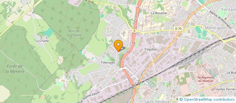 localisation de l'entreprise MONSIEUR PAOLO LIMA  BESANCON