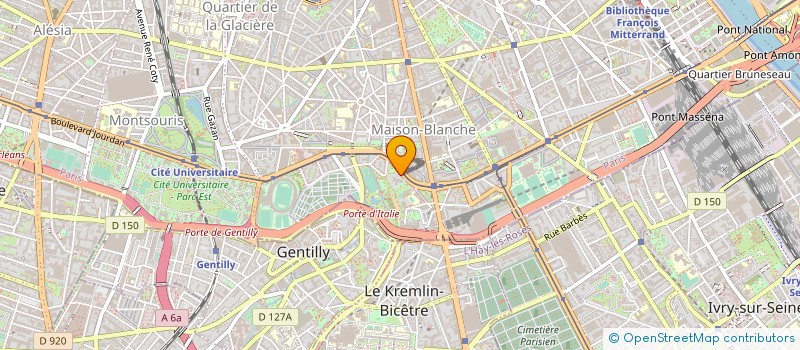 localisation de l'entreprise MONSIEUR PAOLO LOPES VAZ  PARIS