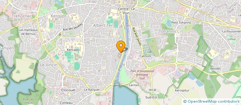 localisation de l'entreprise MONSIEUR PAOLO MAIA à VANNES