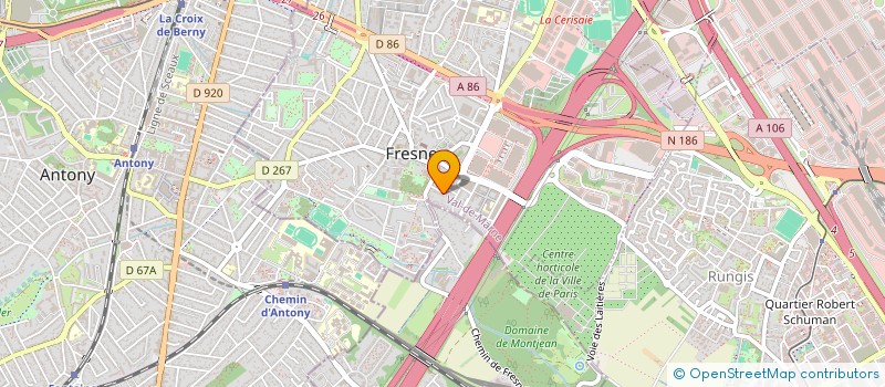 localisation de l'entreprise MONSIEUR PAOLO MARTOS  FRESNES