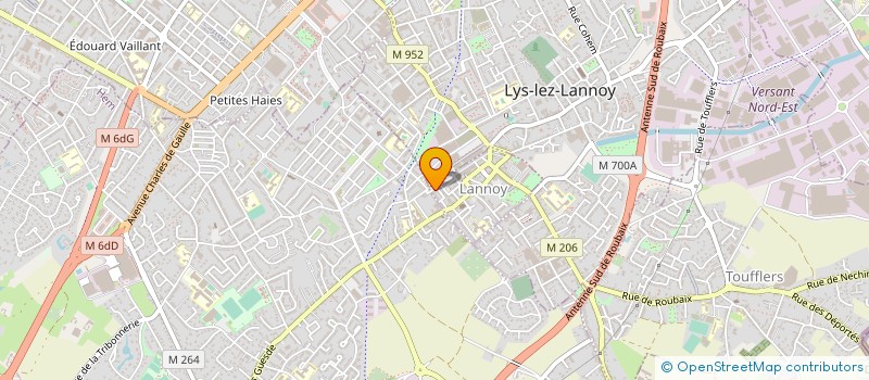localisation de l'entreprise MONSIEUR PAOLO PALMIERI à LANNOY