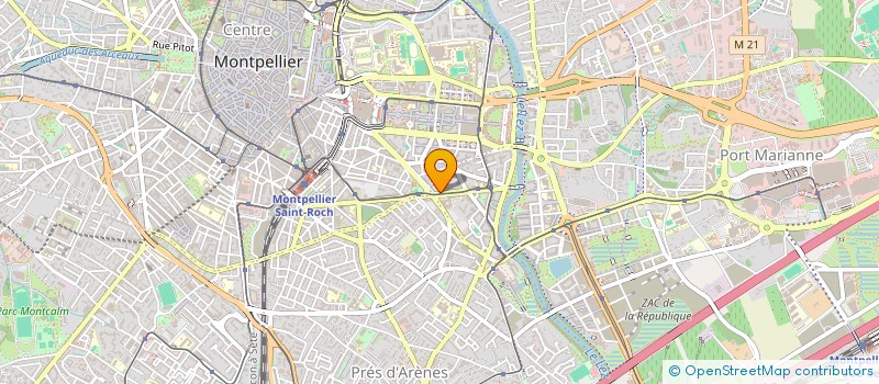 localisation de l'entreprise MONSIEUR PAOLO PEZZIN à MONTPELLIER