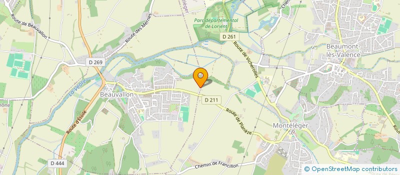 localisation de l'entreprise MONSIEUR PAOLO RICCIO  BEAUVALLON