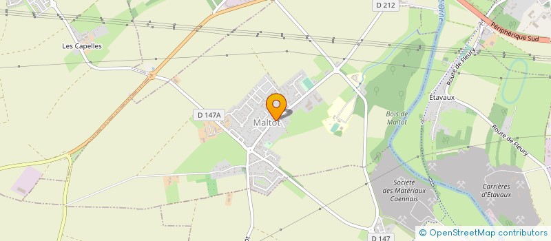 localisation de l'entreprise MONSIEUR PAOLO SALVATORI  MALTOT