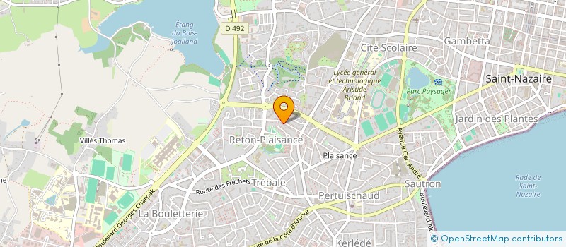 localisation de l'entreprise MONSIEUR PAOLO STEPHANUCCI  SAINT-NAZAIRE