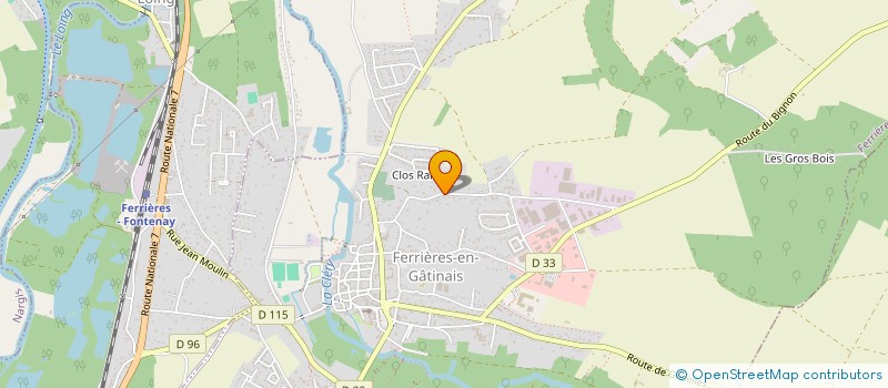 localisation de l'entreprise MONSIEUR PAOLO TORRES à FERRIERES-EN-GATINAIS