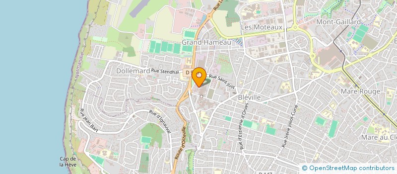 localisation de l'entreprise MONSIEUR PAOLO USAI  LE HAVRE