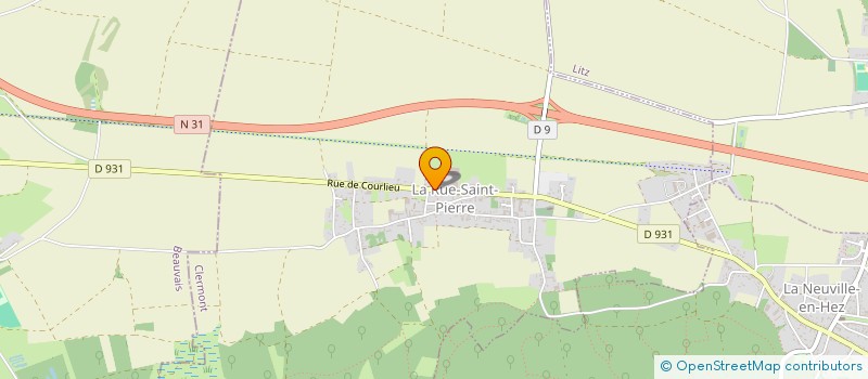 localisation de l'entreprise MONSIEUR PAOLO ZABATINO  LA RUE-SAINT-PIERRE