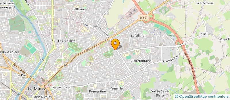 localisation de l'entreprise MONSIEUR PAPA ASSANE M'BENGUE à LE MANS