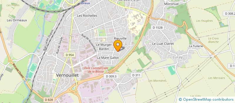localisation de l'entreprise MONSIEUR PAPA CISSE à DREUX