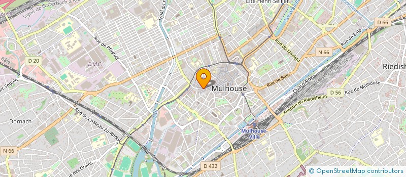 localisation de l'entreprise MONSIEUR PAPA DIAKHOUMPA  MULHOUSE