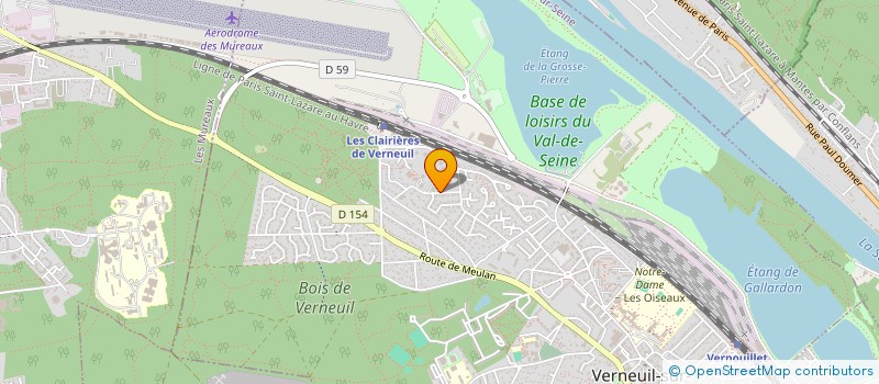 localisation de l'entreprise MONSIEUR PAPA DIEME à VERNEUIL-SUR-SEINE