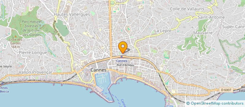 localisation de l'entreprise MONSIEUR PAPA GUEYE  CANNES