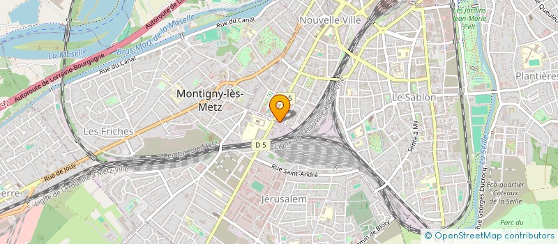 localisation de l'entreprise MONSIEUR PAPA LO  METZ