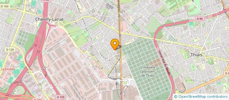 localisation de l'entreprise MONSIEUR PAPA MASSOUBA DIACK  CHEVILLY-LARUE