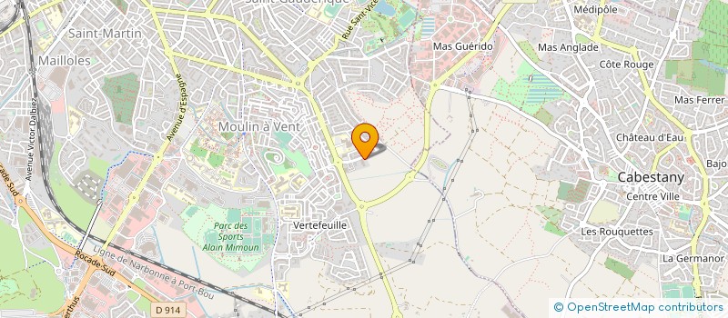 localisation de l'entreprise MONSIEUR PAPA NDIAYE  PERPIGNAN