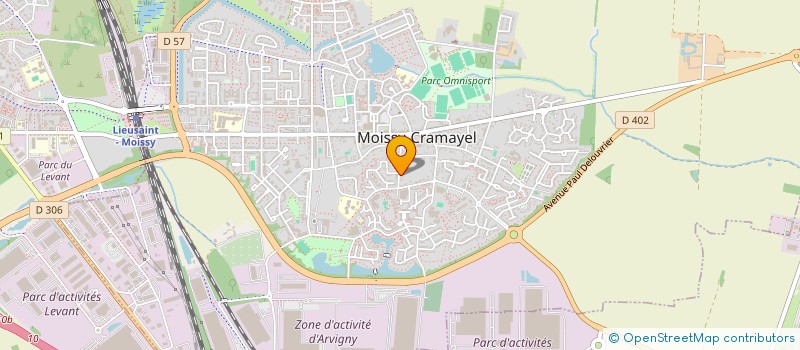 localisation de l'entreprise MONSIEUR PAPA NDIAYE à MOISSY-CRAMAYEL