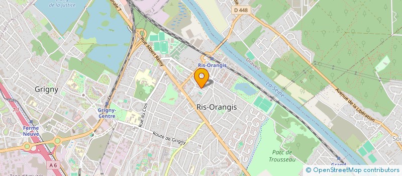 localisation de l'entreprise MONSIEUR PAPA OUSMANE NDIAYE à RIS-ORANGIS
