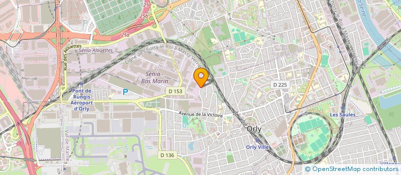 localisation de l'entreprise MONSIEUR PAPA SAMBA TOURE JOHN  ORLY