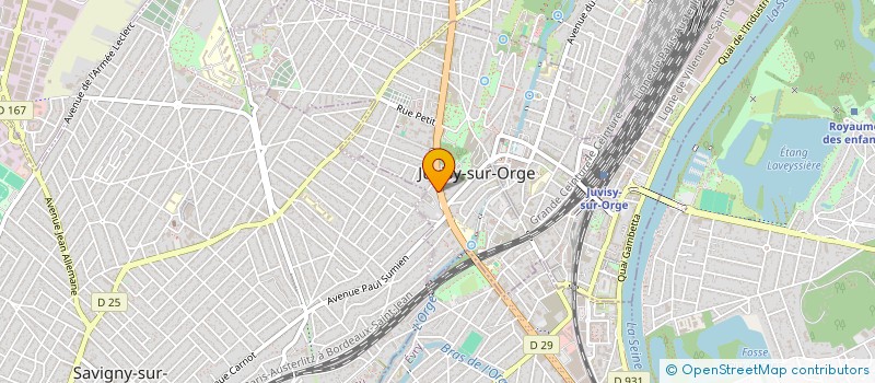 localisation de l'entreprise MONSIEUR PAPA SIDYA DIATTA à JUVISY-SUR-ORGE